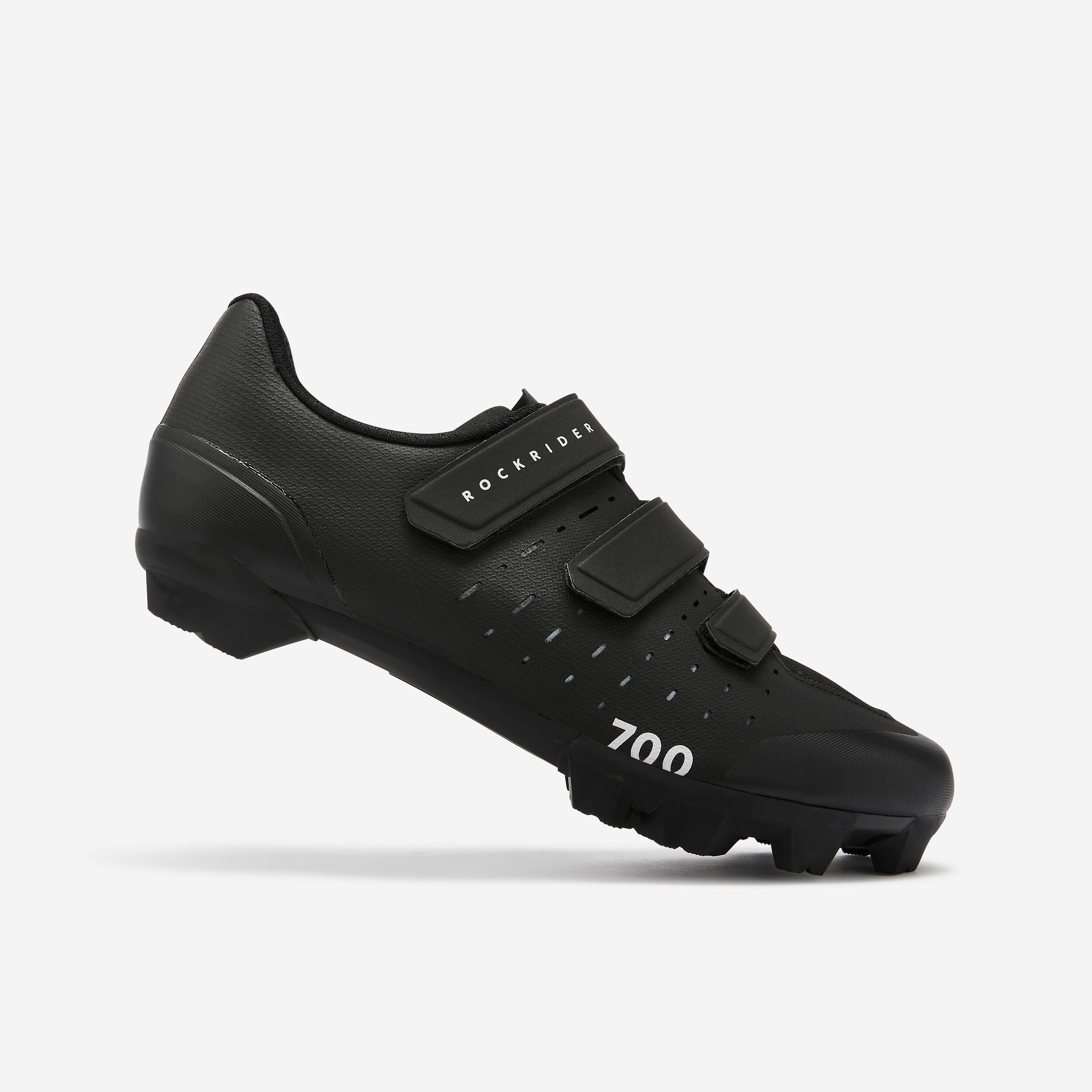 Zapatilla Ciclismo Montana MTB Vantage 2 Gris Negra Decathlon